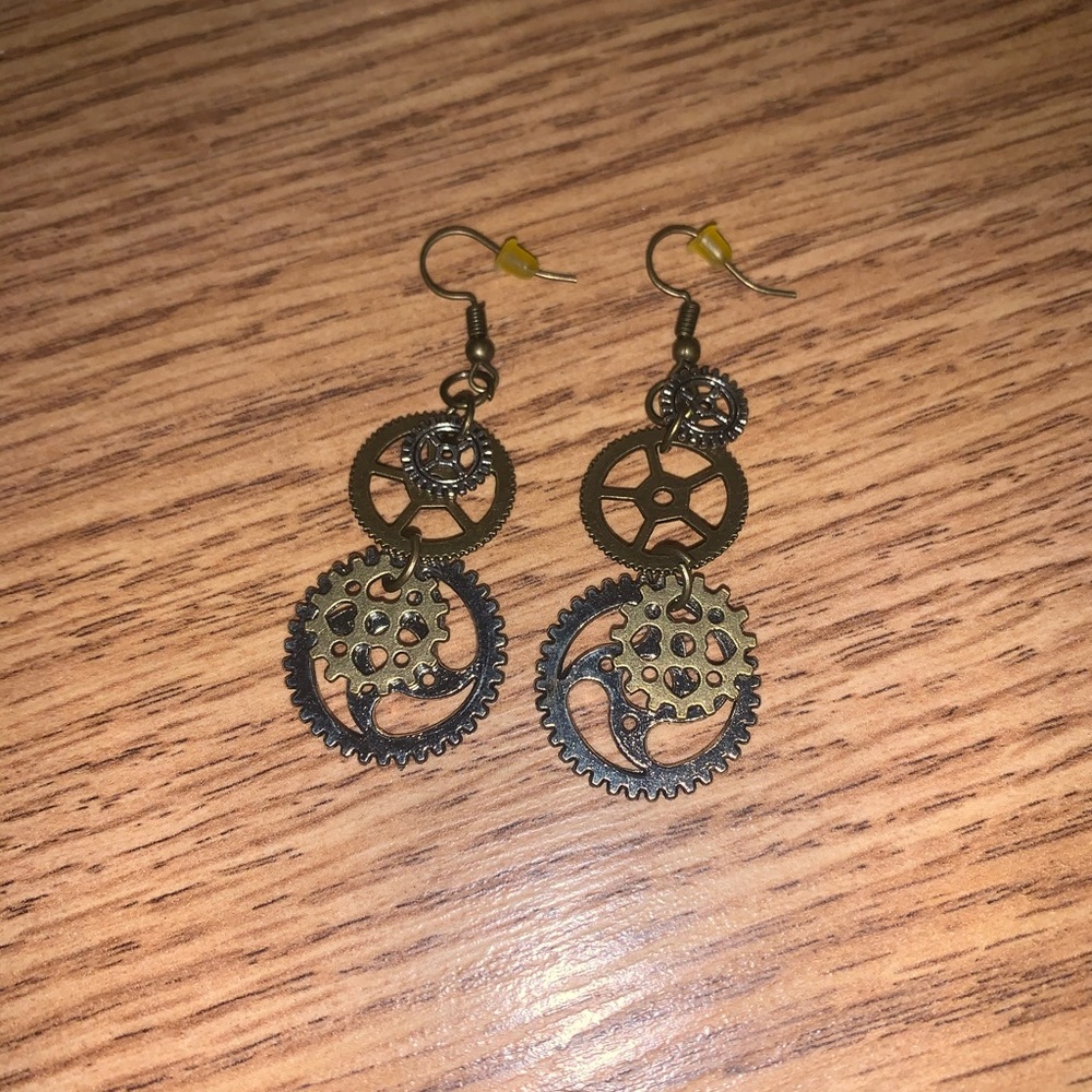 Gear Earrings